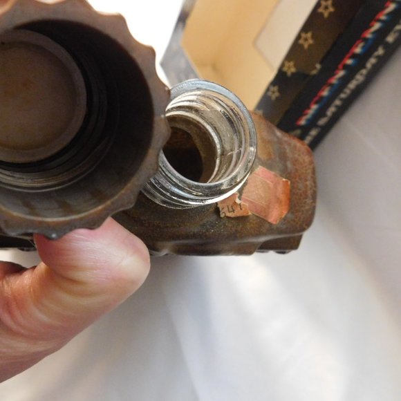 Vintage Jim Beam Bicentennial Decanter Saturday Evening Post Pioneer - Picture 10 of 12